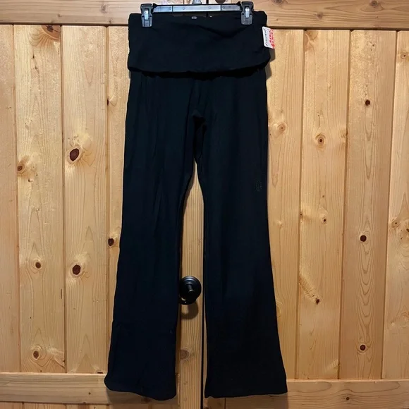 FP Movement Aced It Black Boot Cut Flare Pants Size L LIKE NEW - Picture 6 of 11